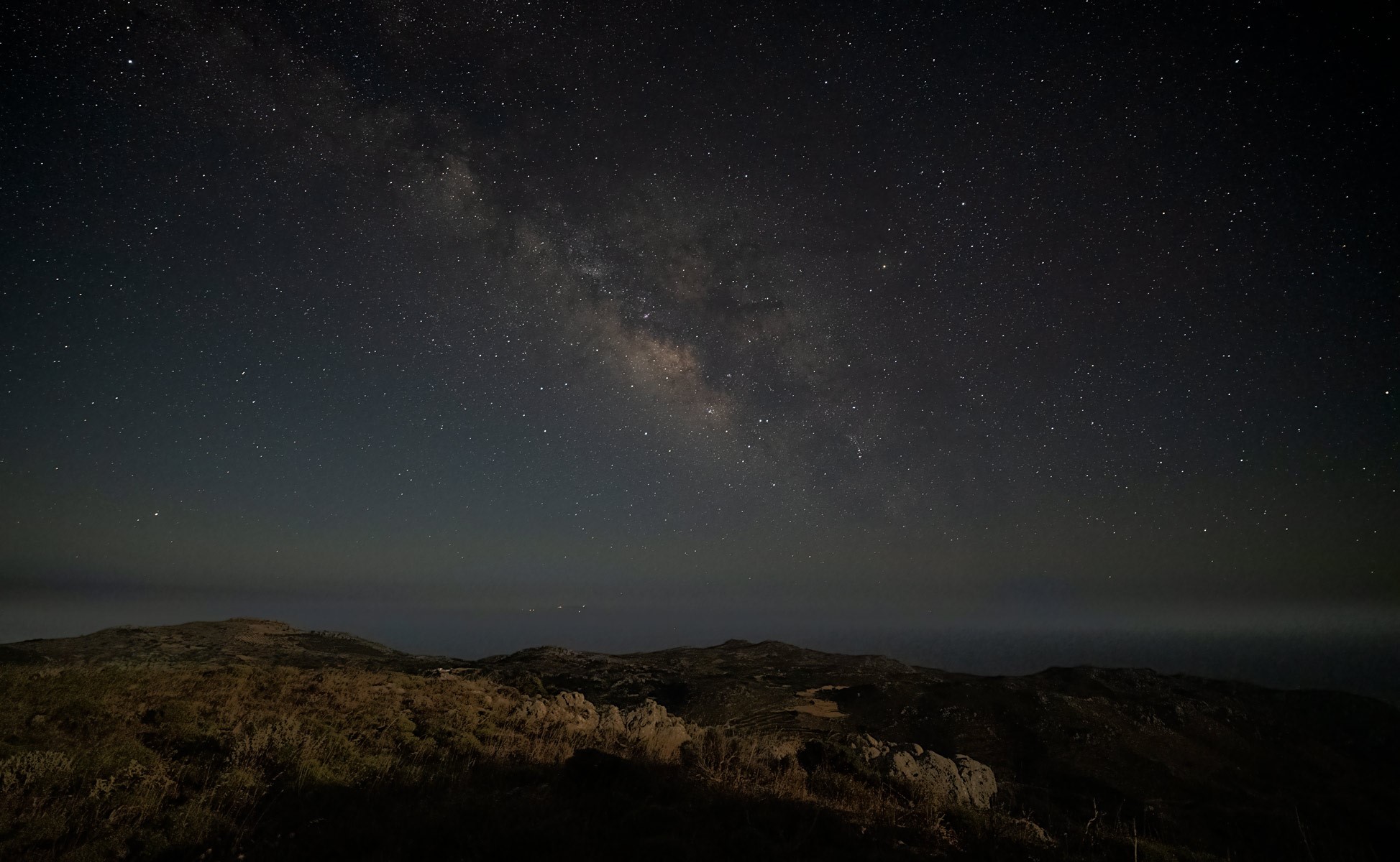 Sternenhimmel in Kreta